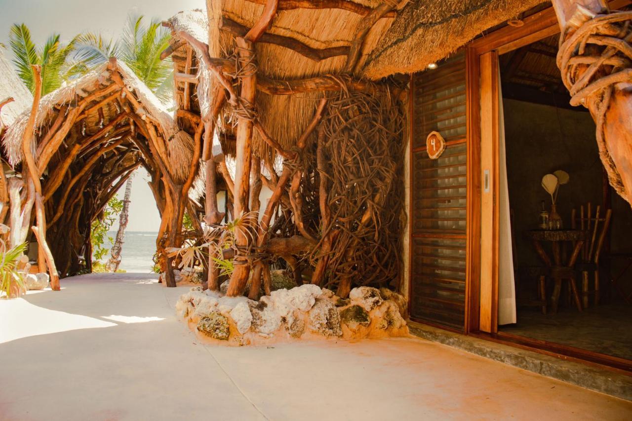 Cabanas Playa Condesa Tulum Exteriör bild