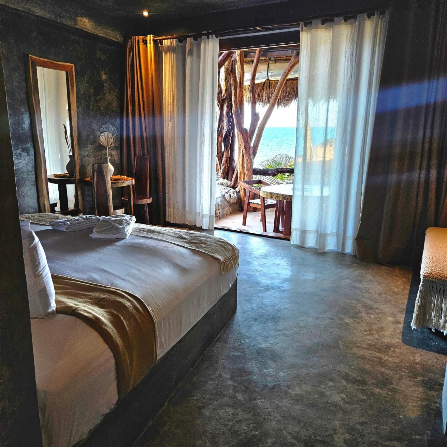 Cabanas Playa Condesa Tulum Exteriör bild