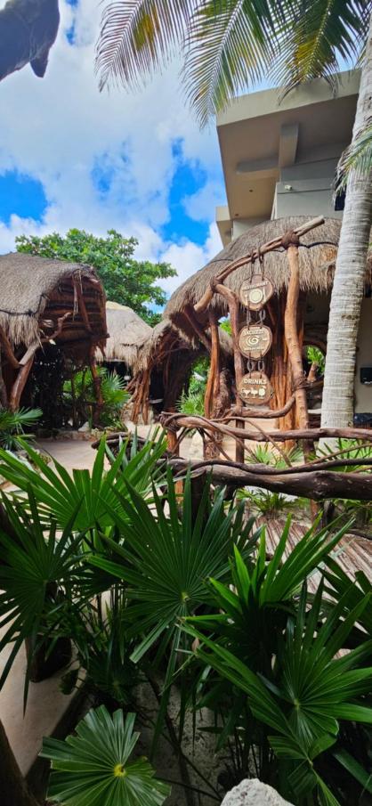 Cabanas Playa Condesa Tulum Exteriör bild