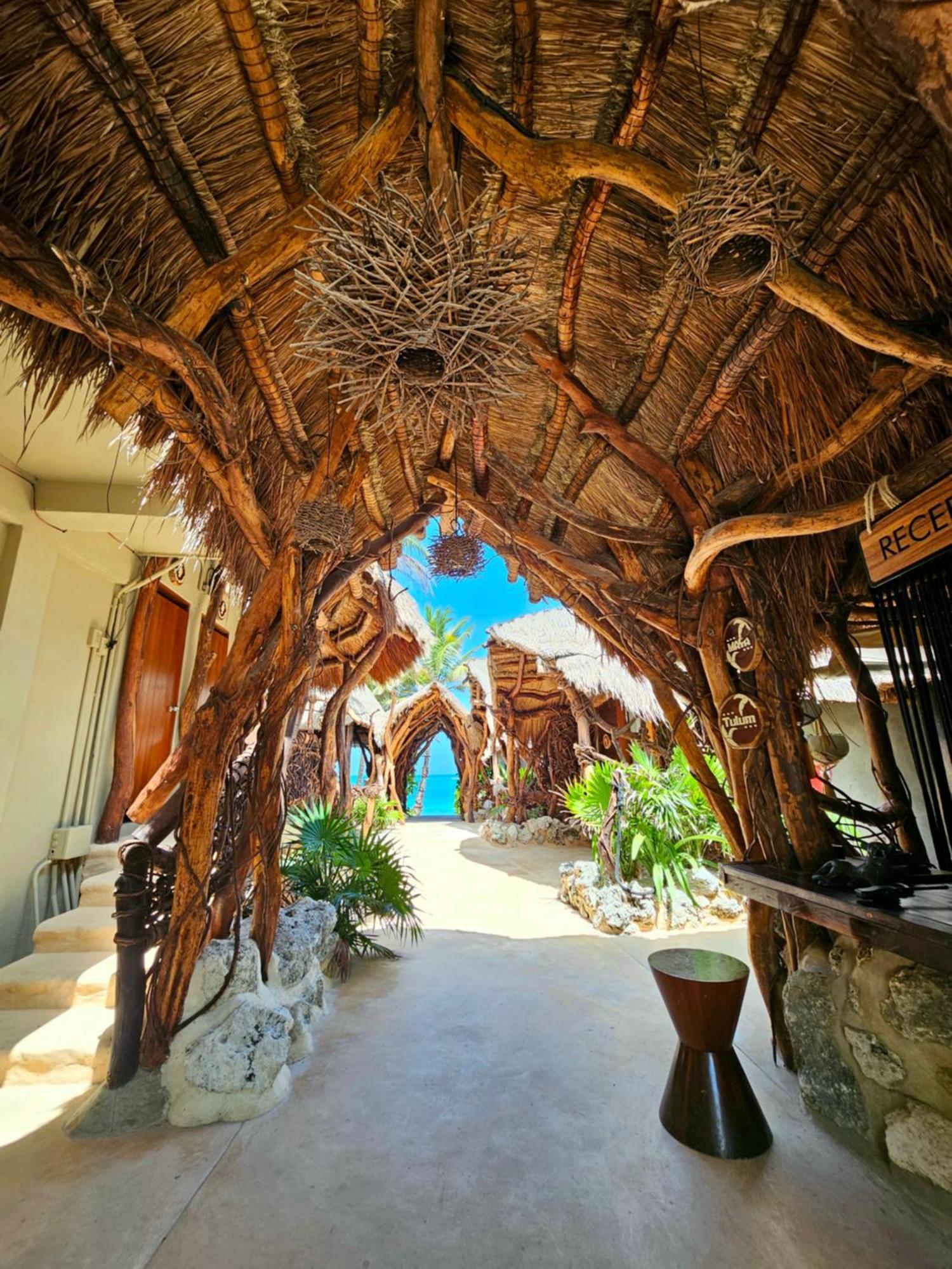 Cabanas Playa Condesa Tulum Exteriör bild